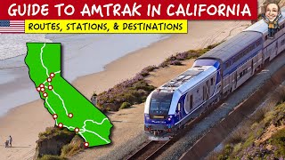 Amtrak California routes maps prices and seat information [upl. by Leifeste]