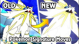 Pokémon Sword amp Shield  All Legendary Signature Moves References HQ [upl. by Narok]