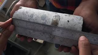 Concrete Core test at Lab [upl. by Dine881]