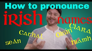 How to Pronounce Irish Names 🗣️👂🇮🇪☘️ and other Irish words A quick guide [upl. by Lucine]