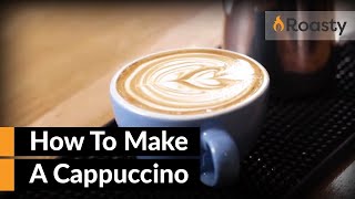 How To Make A Cappuccino At Home With An Espresso Machine Easy To Follow Cappuccino Recipe [upl. by Aiouqahs412]