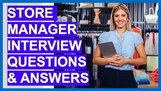 STORE MANAGER Interview Questions amp Answers How To Become A Store Manager [upl. by Itra]