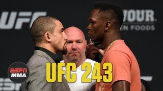 Unlocking Victory for Robert Whittaker vs Israel Adesanya  UFC 243  ESPN MMA [upl. by Monetta300]