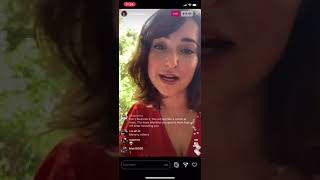 milana vayntrub aka ATampT Girl speaks out on “milkies” and the recent meme [upl. by Alekehs]