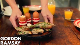 Boiled Eggs With Anchovy Soldiers By Gordon Ramsay [upl. by Assille]