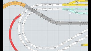 2021 layout  Phase 1 building the mainlines  Märklin analogue  MTrack [upl. by Nwahsaj]