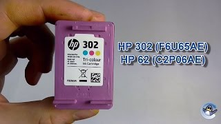 How to Refill HP 302 HP 304 amp HP 62 TriColour Ink Cartridges [upl. by Pickard]