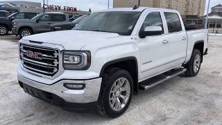 2018 GMC Sierra 1500 SLT Review [upl. by Nirel467]