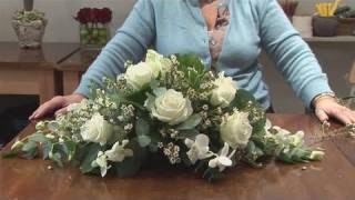 How To Do A Funeral Flower Arrangement [upl. by Thain]