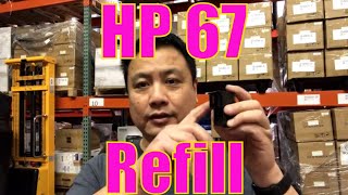 Refill HP 67 67XL Ink Cartridge  Part 1  Fundamentals [upl. by Notled]