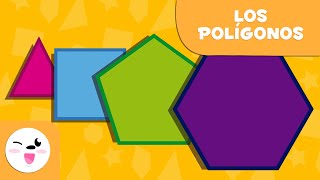 Los Polígonos  Geometría para niños [upl. by Ecnaralc]