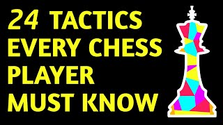 ALL Chess Tactics Explained Chess Strategy Moves Ideas amp Basics for Beginners How to Play Chess [upl. by Meghann]