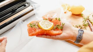 Perfectly Cooked SOUS VIDE SALMON  Avid Armor [upl. by Yniffit]