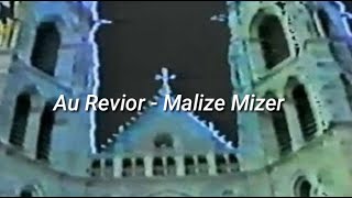 Au Revoir  Malice Mizer Lyrics English and Romaji sub [upl. by Elvina]