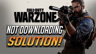 Cant Download Call of Duty Warzone Fix Tutorial [upl. by Hinman]