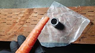 Fixing a bent ring using a carrot  B Harju Jewelry [upl. by Davin]