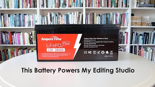 Ampere Time 200AH Plus LifePo4 Battery Review [upl. by Monagan]