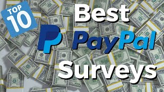 10 Best Legit Survey Sites That Pay Through PayPal Start Earning Today [upl. by Zulaledairam]