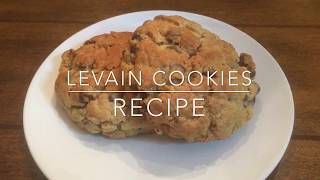 Levain style cookies recipe [upl. by Adnopoz]