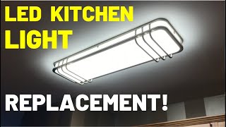 LED Ceiling Light Replacement  FULL INSTALL [upl. by Pate]