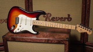 Fender American Standard Stratocaster  Reverb Demo Video [upl. by Carlick]