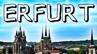 Erfurt Sehenswürdigkeiten in 5 Stunden ᴴᴰ [upl. by Oxford]