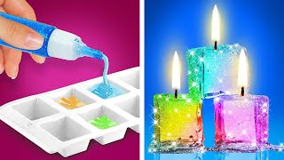 IDEAS MUY FÁCILES PARA HACER VELAS [upl. by Danais]