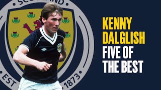 Kenny Dalglish  Five of the Best Goals For Scotland [upl. by Bel]