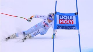 Lindsey Vonn Wins Her 78th World Cup  Val d Isere Super G  2017 [upl. by Froehlich147]