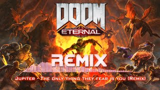 Doom Eternal OST  The Only Thing They Fear Is You RemixBass cover [upl. by Nayb264]