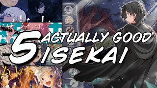 5 Actually Good Isekai Manga [upl. by Aubyn]