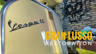 Vespa GL 150 Full Restoration [upl. by Rehpotsihc698]