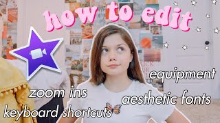 how to edit on imovie like a PRO for beginners [upl. by Mukerji]