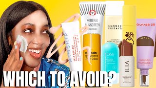 Trying 13 Mineral Sunscreens in 13 Mins on Darker Skin [upl. by Aevin]