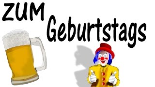 Geburtstagslied lustig Deutsch  Happy birthday song lustig [upl. by Acherman]