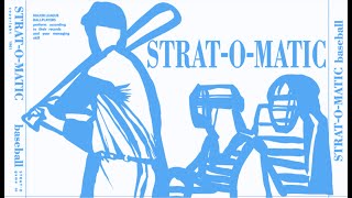 StratOMatic 2021 Baseball Unboxing [upl. by Nawtna]