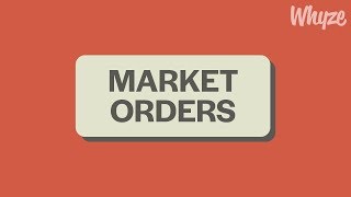 How To Buy And Sell Stocks Using Market Orders [upl. by Akinnor111]