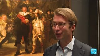 Lost parts of Rembrandt masterpiece restored by AI [upl. by Elatsyrc]