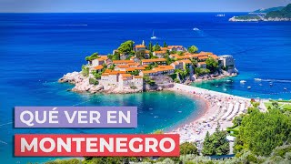 Qué ver en Montenegro 🇲🇪  10 Lugares Imprescindibles [upl. by Mehalek]