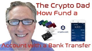 How to Fund your Cryptocom Account with a Bank Transfer [upl. by Sokil]