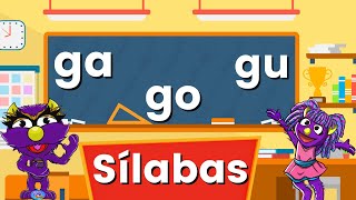 silabas para niños ga go gu  Syllables with Gg [upl. by Alket]