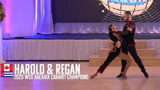 Harold amp Regan  2020 WSS Professional Bachata Cabaret Champions [upl. by Elleirol]