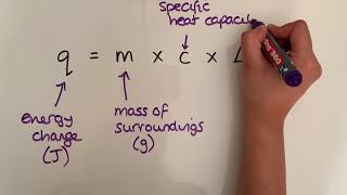 Calculating enthalpy change [upl. by Ecyt911]