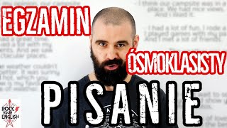 EGZAMIN ÓSMOKLASISTY Pisanie  EGZ8 5 [upl. by Inafit]