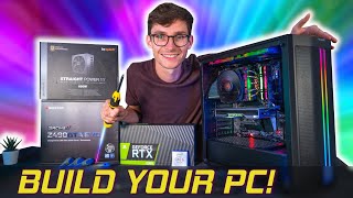 How To Build A Gaming PC 🤗 COMPLETE STEP BY STEP Beginners Build Guide  AD [upl. by Drhcir411]