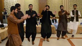 Baloch Students are enjoying their culturalDance By Baloch students of Faisalabad [upl. by Htor]