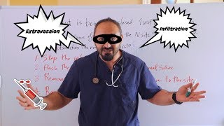 NCLEX 101  Extravasation vs Infiltration [upl. by Youlton]