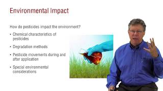 Online Pesticide Training  Pesticides in the Environment [upl. by Nanis]