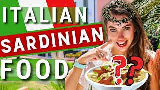 TOP 10 ITALIAN SARDINIAN FOOD Going to Sardinia Local Italian  Sardinian Food to Try [upl. by Giffer]