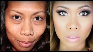 THE POWER OF MAKEUP HOW TO CONCEAL EXTREME BAGS [upl. by Brita810]